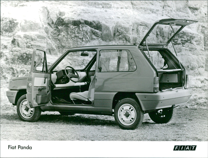 1981 Fiat Panda - Vintage Photograph