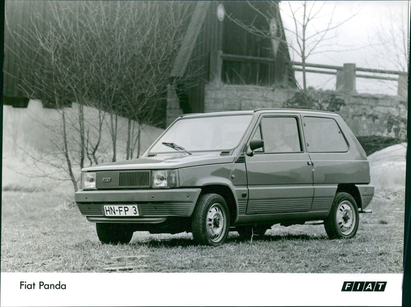 1981 Fiat Panda - Vintage Photograph