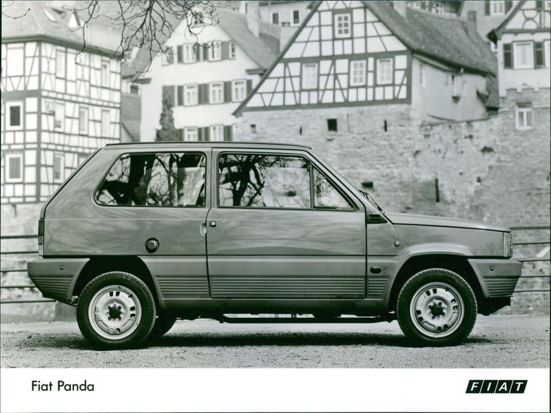 1981 Fiat Panda - Vintage Photograph