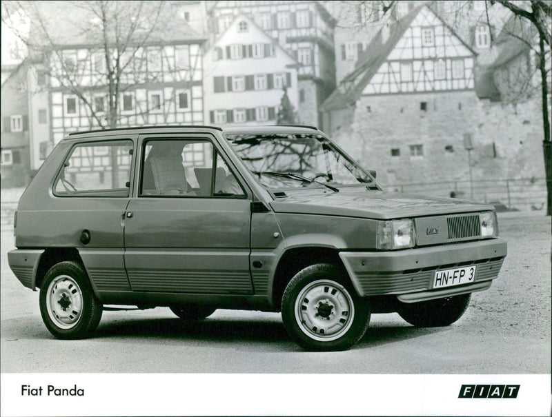 1981 Fiat Panda - Vintage Photograph