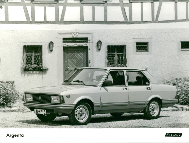 Fiat Argenta - Vintage Photograph