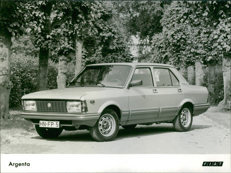 Fiat Argenta - Vintage Photograph