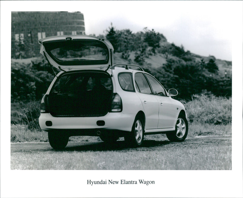 Hyundai New Elantra Wagon - Vintage Photograph