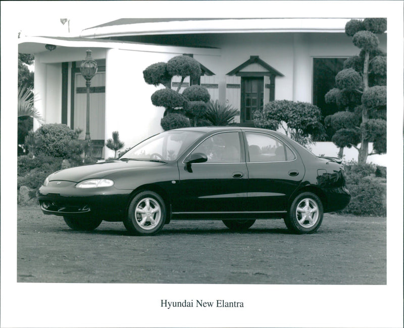 Hyundai New Elantra - Vintage Photograph