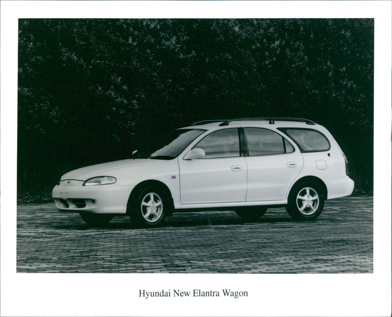 Hyundai New Elantra Wagon - Vintage Photograph