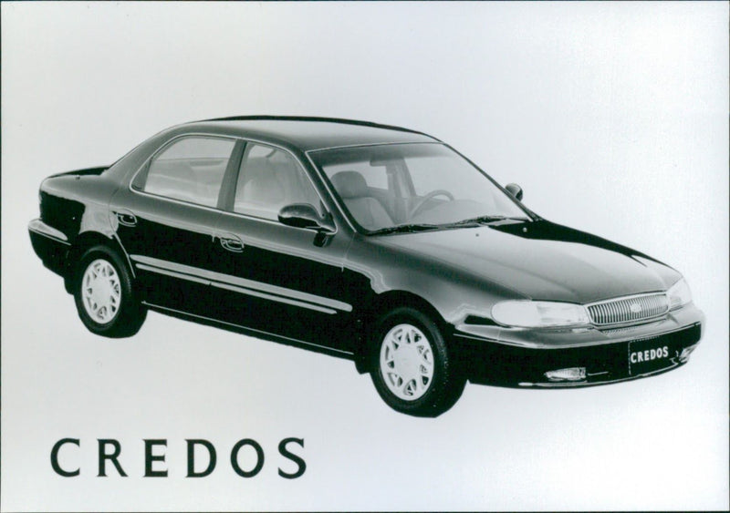 Kia Credos car - Vintage Photograph