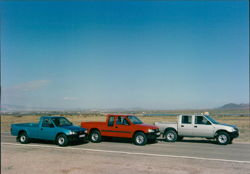 1998 Opel Campo - Vintage Photograph