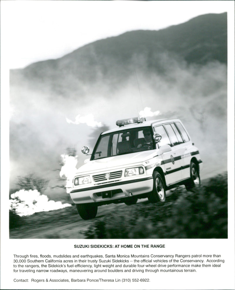 1995 Suzuki Sidekick - Vintage Photograph