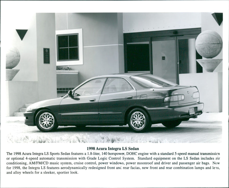 1998 Acura Integra LS Sedan - Vintage Photograph