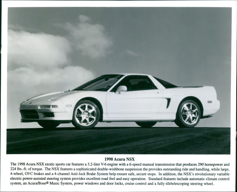 1998 Acura NSX - Vintage Photograph
