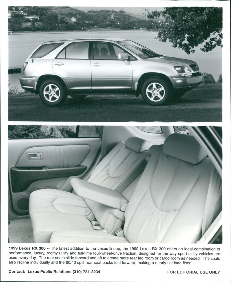 1999 Lexus RX 300 - Vintage Photograph