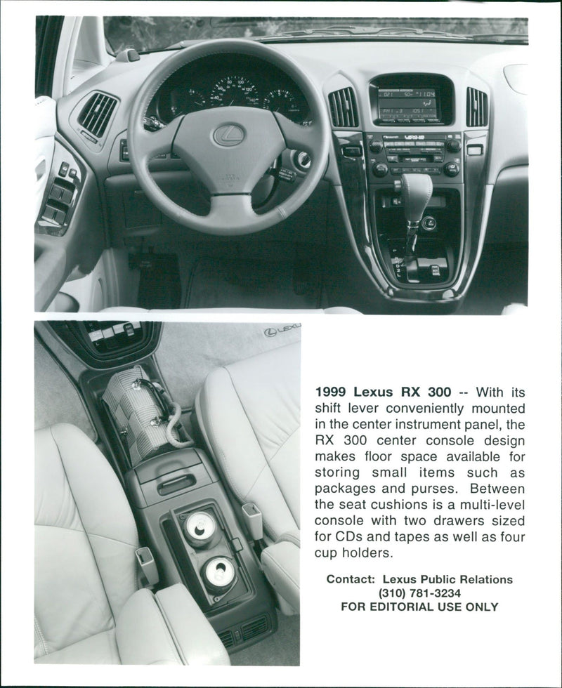 1999 Lexus RX 300 - Vintage Photograph