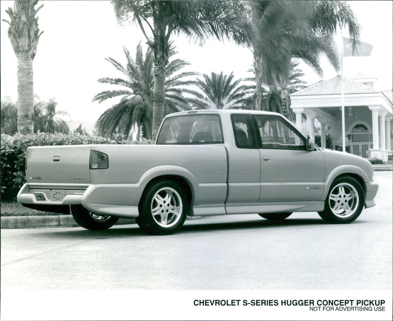 Chevrolet S-Series Hugger Concept Pickup. - Vintage Photograph