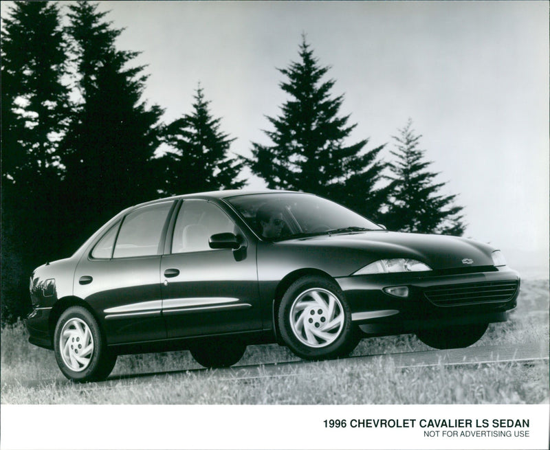 1996 Chevrolet Cavalier LS Sedan. - Vintage Photograph