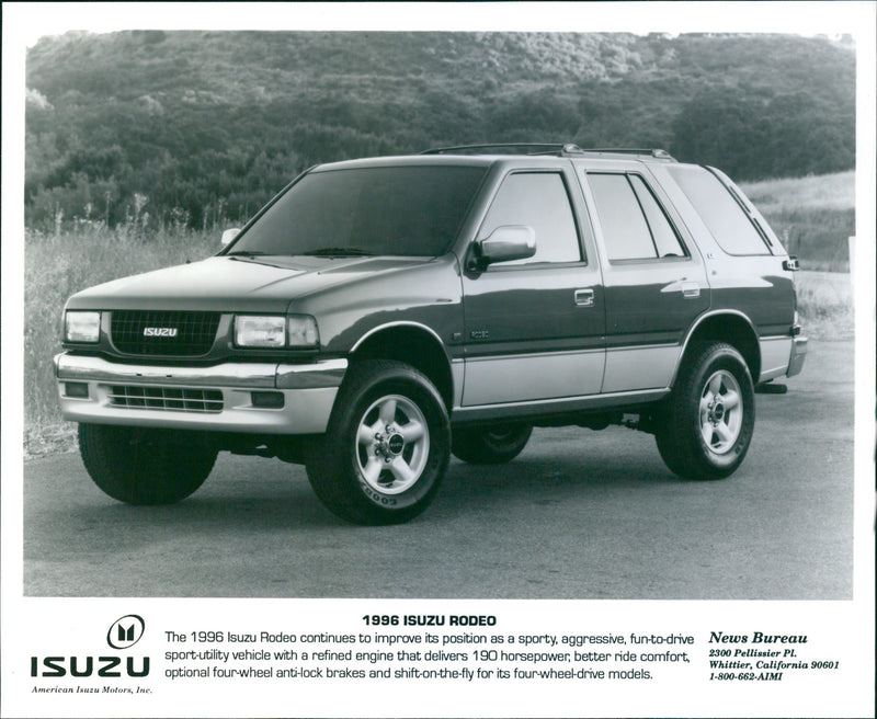 1996 Isuzu Rodeo - Vintage Photograph