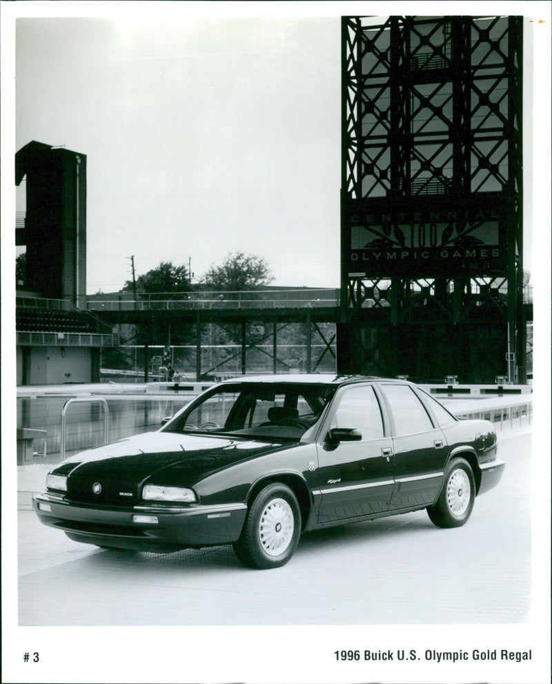 1996 Buick U.S Olympic Gold Regal. - Vintage Photograph
