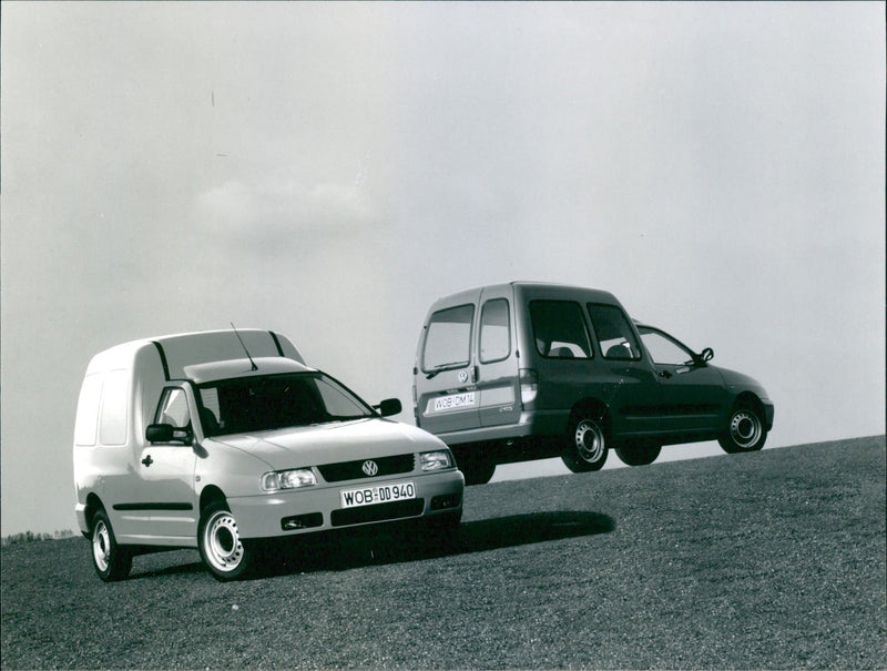 VW Caddy - Vintage Photograph