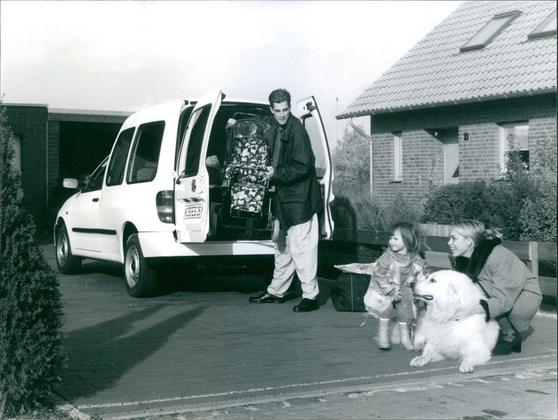 VW Caddy - Vintage Photograph
