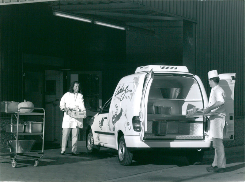 VW Caddy - Vintage Photograph