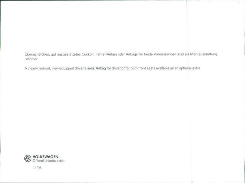 VW - Vintage Photograph