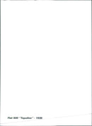 1936 Fiat 500 Topolino - Vintage Photograph