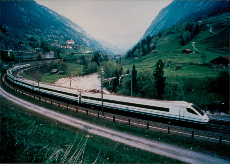 1993 Fiat Ferroviaria “Pendolino - Vintage Photograph