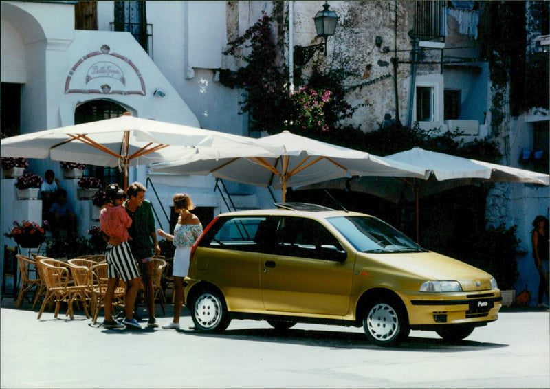 1993 Fiat Punto - Vintage Photograph