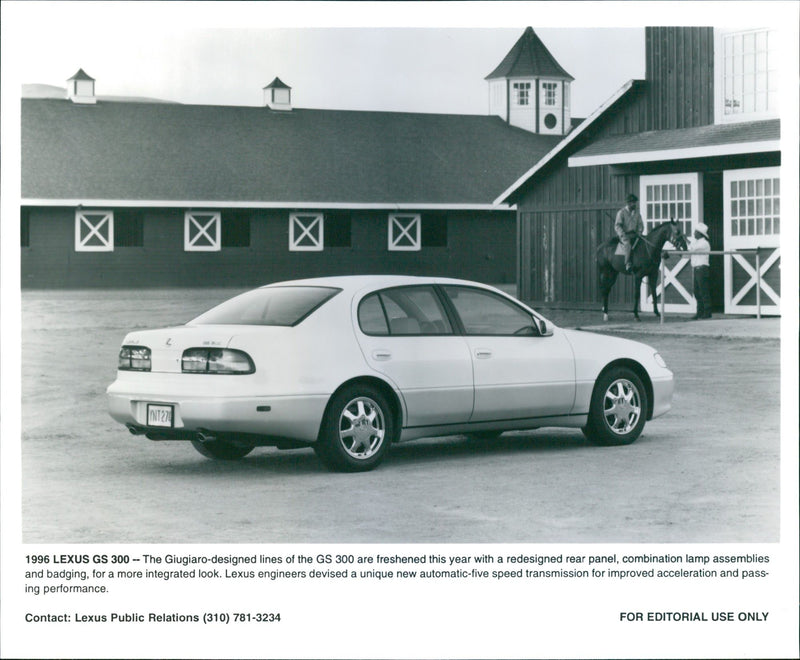 1996 Lexus GS 300 - Vintage Photograph