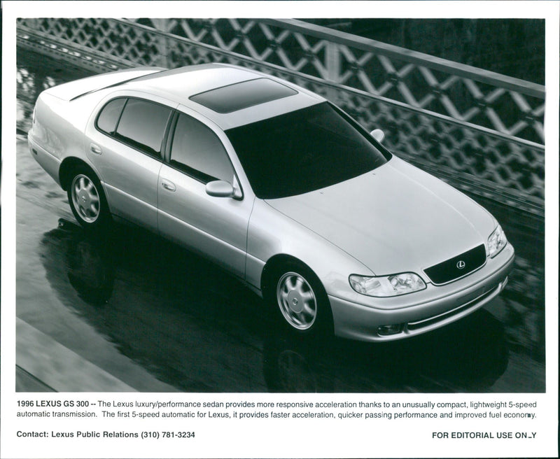 1996 Lexus GS 300 - Vintage Photograph