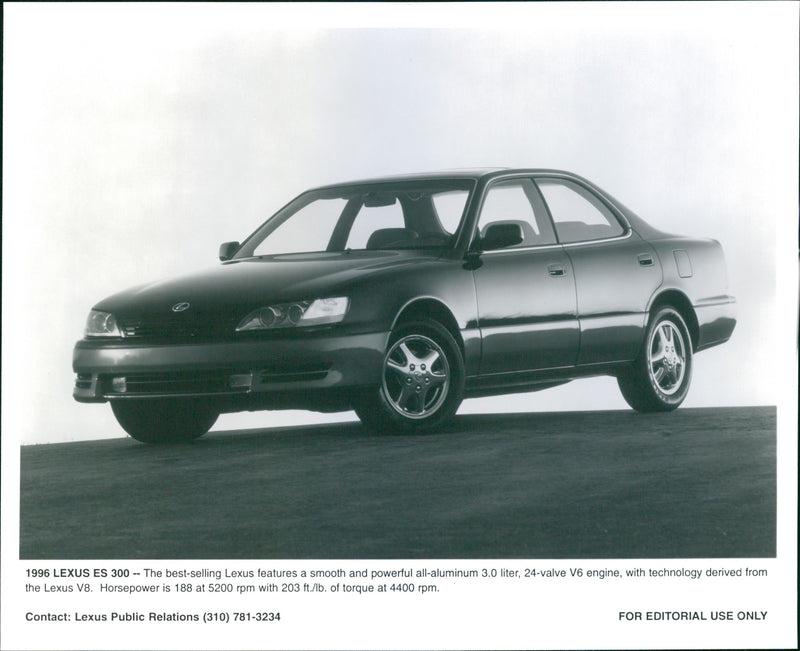 1996 Lexus ES 300 - Vintage Photograph