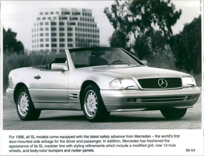 1996 Mercedes-Benz SL-Class - Vintage Photograph