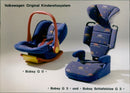Volkswagen Genuine child seat system - Vintage Photograph