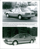 1991 Mazda Protege DX and Protege 4WD - Vintage Photograph