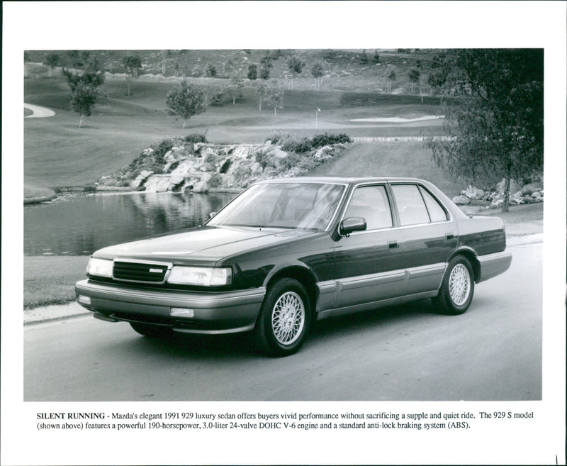 1991 Mazda 929 Sedan - Vintage Photograph