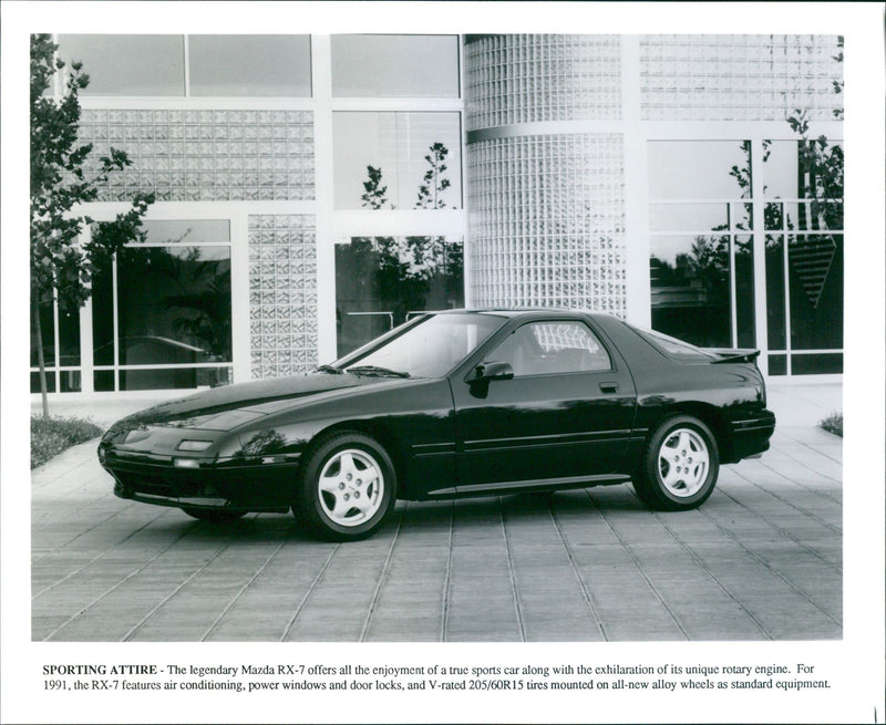 1991 Mazda RX-7 - Vintage Photograph