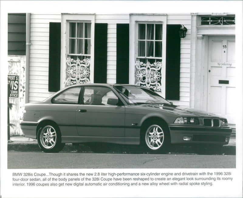 1996  BMW 328is Coupe - Vintage Photograph