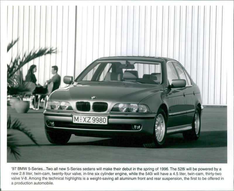 1997 BMW  5-Series - Vintage Photograph