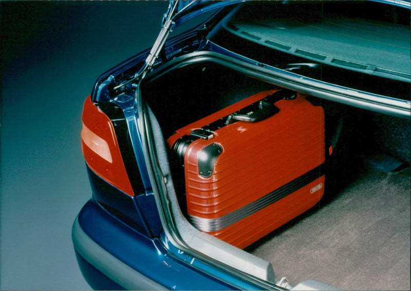 1997 Volvo S40's luggage compartment - Vintage Photograph