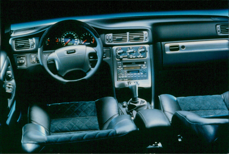 Dashboard of 1997 Volvo V70 R AWD - Vintage Photograph