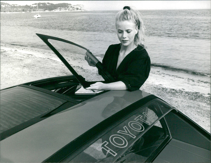 1987 Toyota MR2 - Vintage Photograph