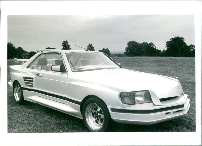 1983 Mercedes Benz S Class (W126) Chameleon Edition - Vintage Photograph