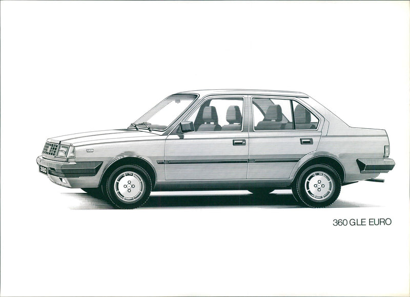 Volvo 360 GLE - Vintage Photograph