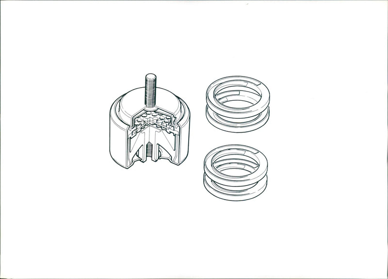 Vintage Car spare parts - Vintage Photograph