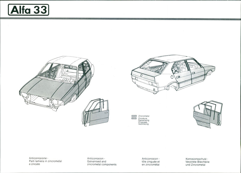 Alfa Romeo 33 - Vintage Photograph