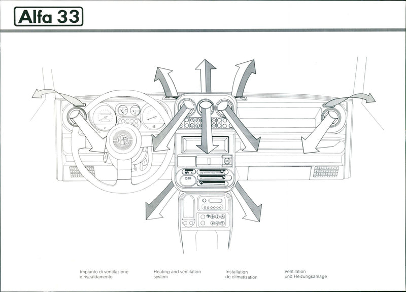 Alfa Romeo 33 - Vintage Photograph