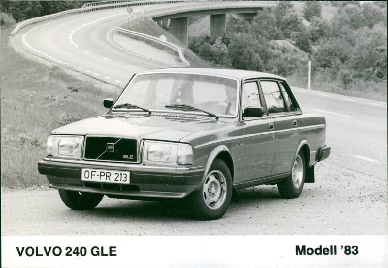 1983 Volvo 240 GLE - Vintage Photograph