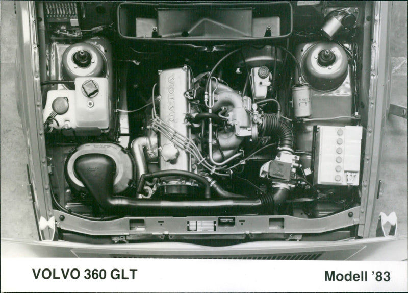 1983 Volvo 360 GLT - Vintage Photograph