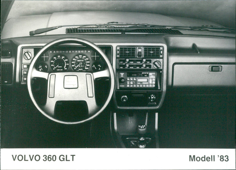 1983 Volvo 360 GLT - Vintage Photograph