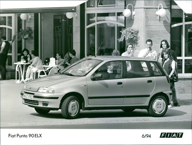 1994 Fiat Punto 90 ELX - Vintage Photograph