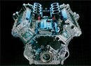 BMW V8 Racing Engine - Vintage Photograph